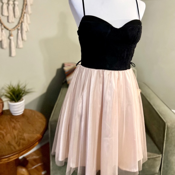 FORMAL MINI DRESS - Picture 1 of 4